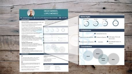 Curriculum Personalizado - Modelo Dalí - Imagen 3