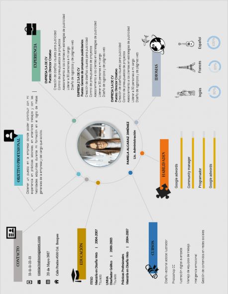 Curriculum Personalizado - Modelo Giacometti