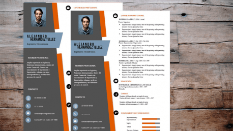 Curriculum Personalizado - Modelo Benvenuto - Imagen 4