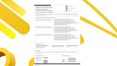 Curriculum Personalizado - Modelo Curie - Imagen 3